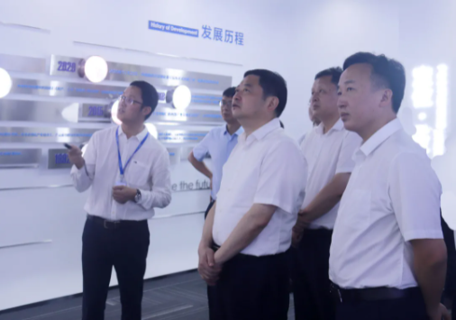 長沙市委常委、常務(wù)副市長夏建平一行赴中部產(chǎn)業(yè)基地調(diào)研